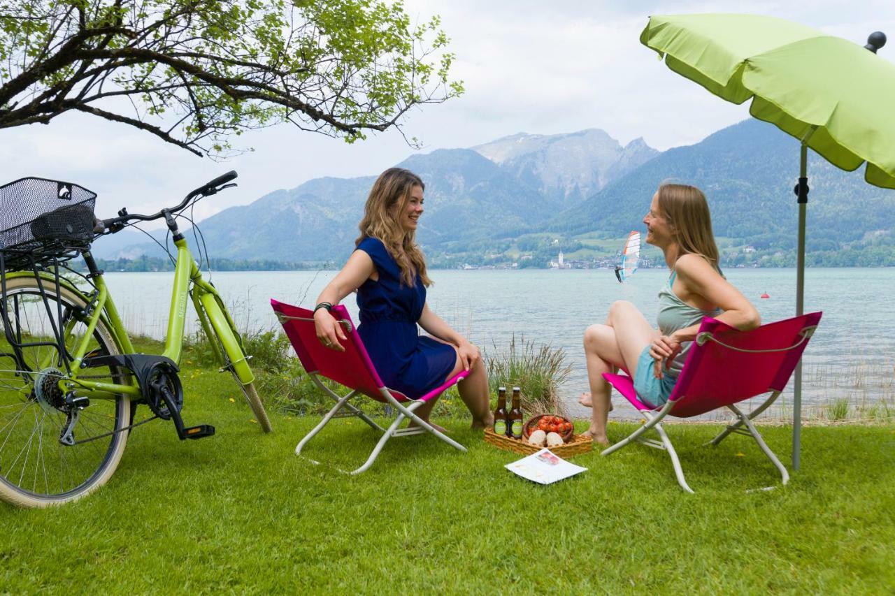 Girbl Bio Apartments - Lifestyle Strobl Bagian luar foto